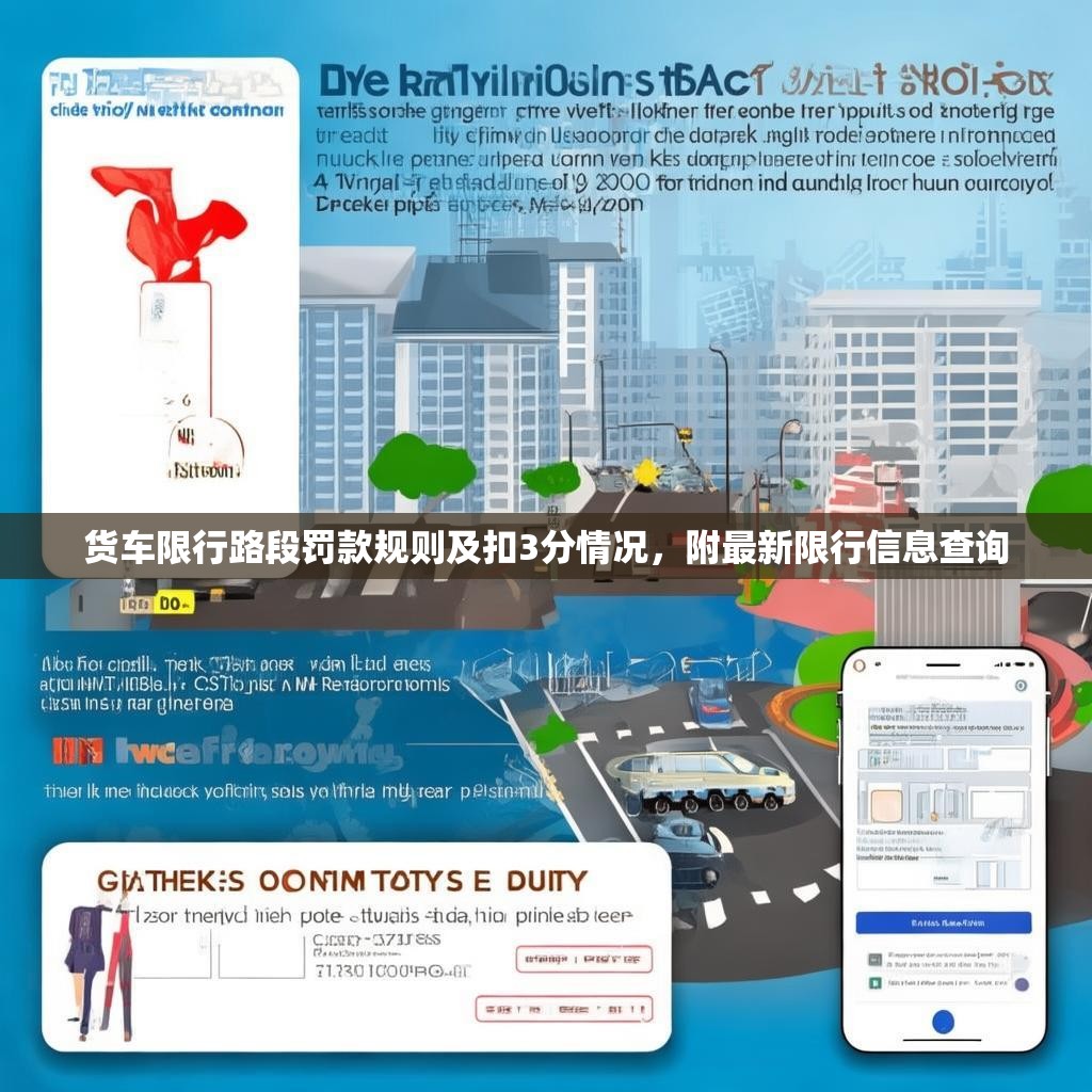 货车限行路段罚款规则及扣3分情况，附最新限行信息查询