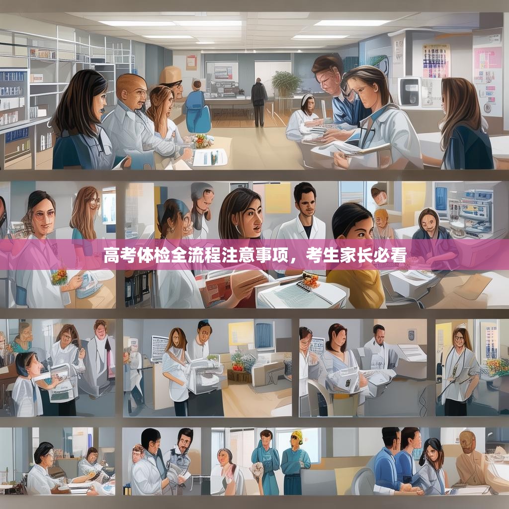 高考体检全流程注意事项，考生家长必看