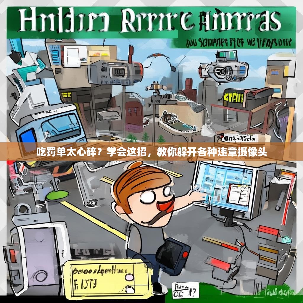 吃罚单太心碎？学会这招，教你躲开各种违章摄像头