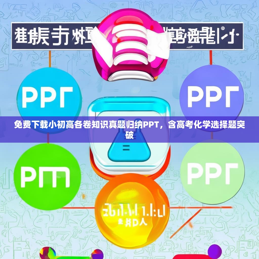 免费下载小初高各卷知识真题归纳PPT，含高考化学选择题突破