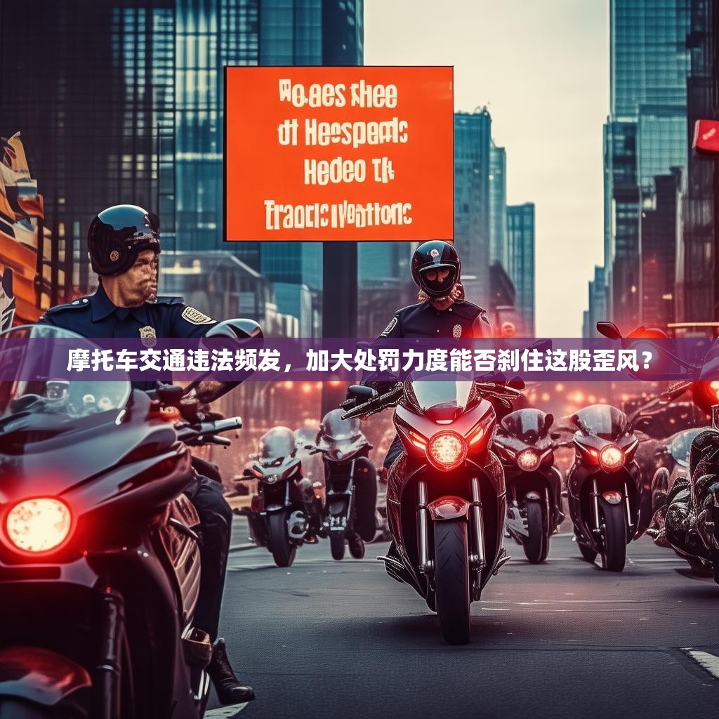 摩托车交通违法频发，加大处罚力度能否刹住这股歪风？