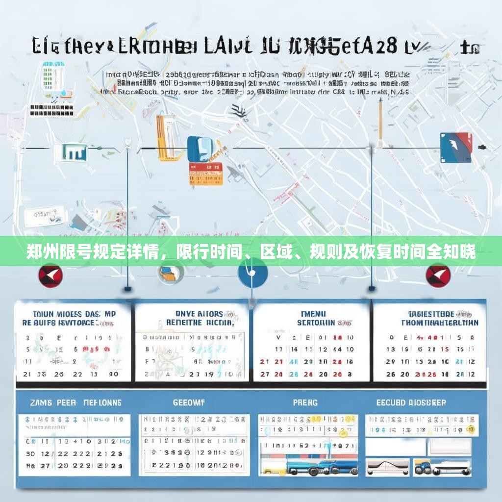 郑州限号规定详情，限行时间、区域、规则及恢复时间全知晓
