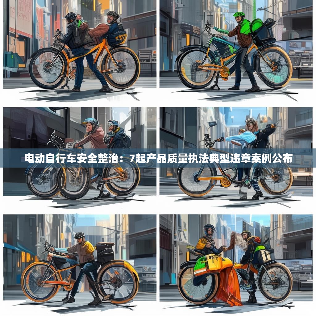 电动自行车安全整治：7起产品质量执法典型违章案例公布