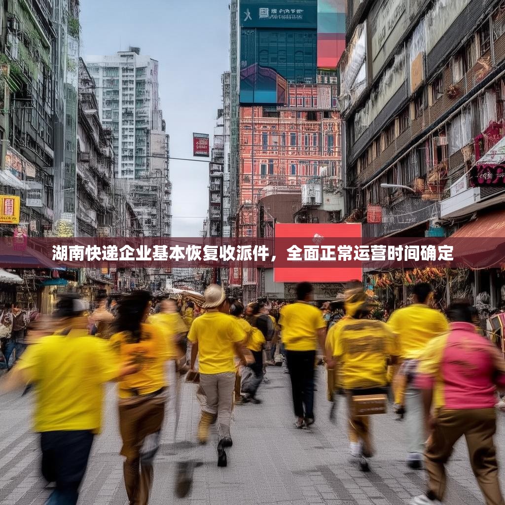 湖南快递企业基本恢复收派件，全面正常运营时间确定