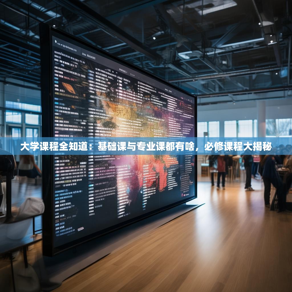 大学课程全知道：基础课与专业课都有啥，必修课程大揭秘