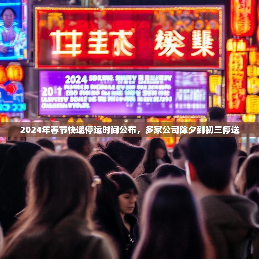 2024年春节快递停运时间公布，多家公司除夕到初三停送