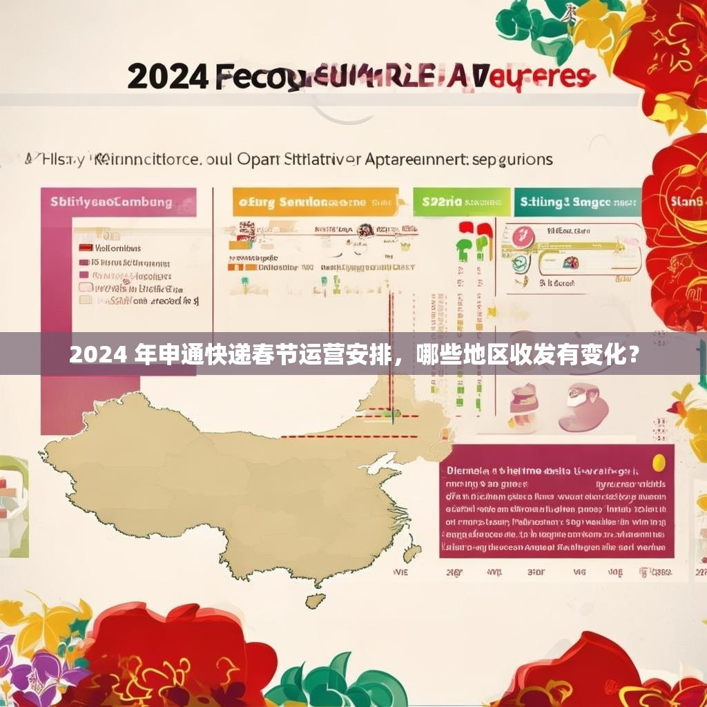 2024 年申通快递春节运营安排，哪些地区收发有变化？
