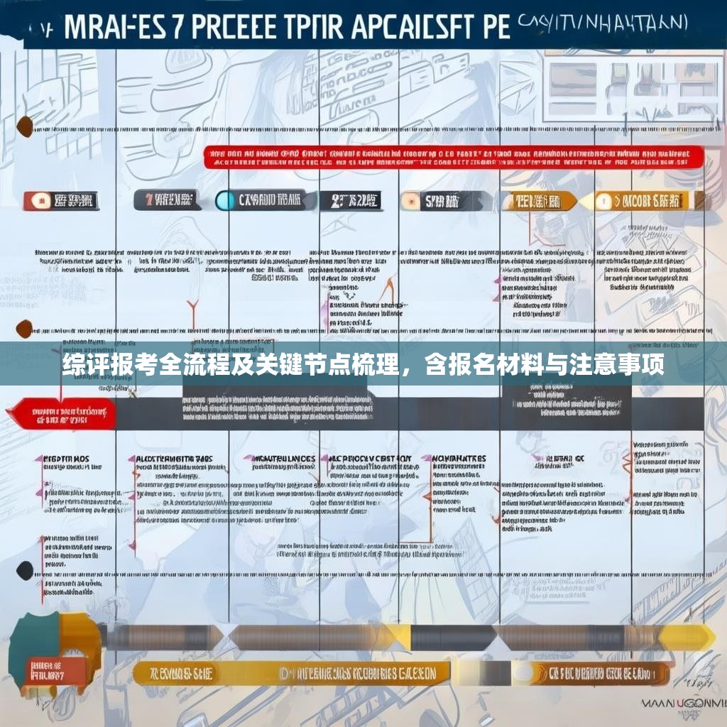 综评报考全流程及关键节点梳理，含报名材料与注意事项