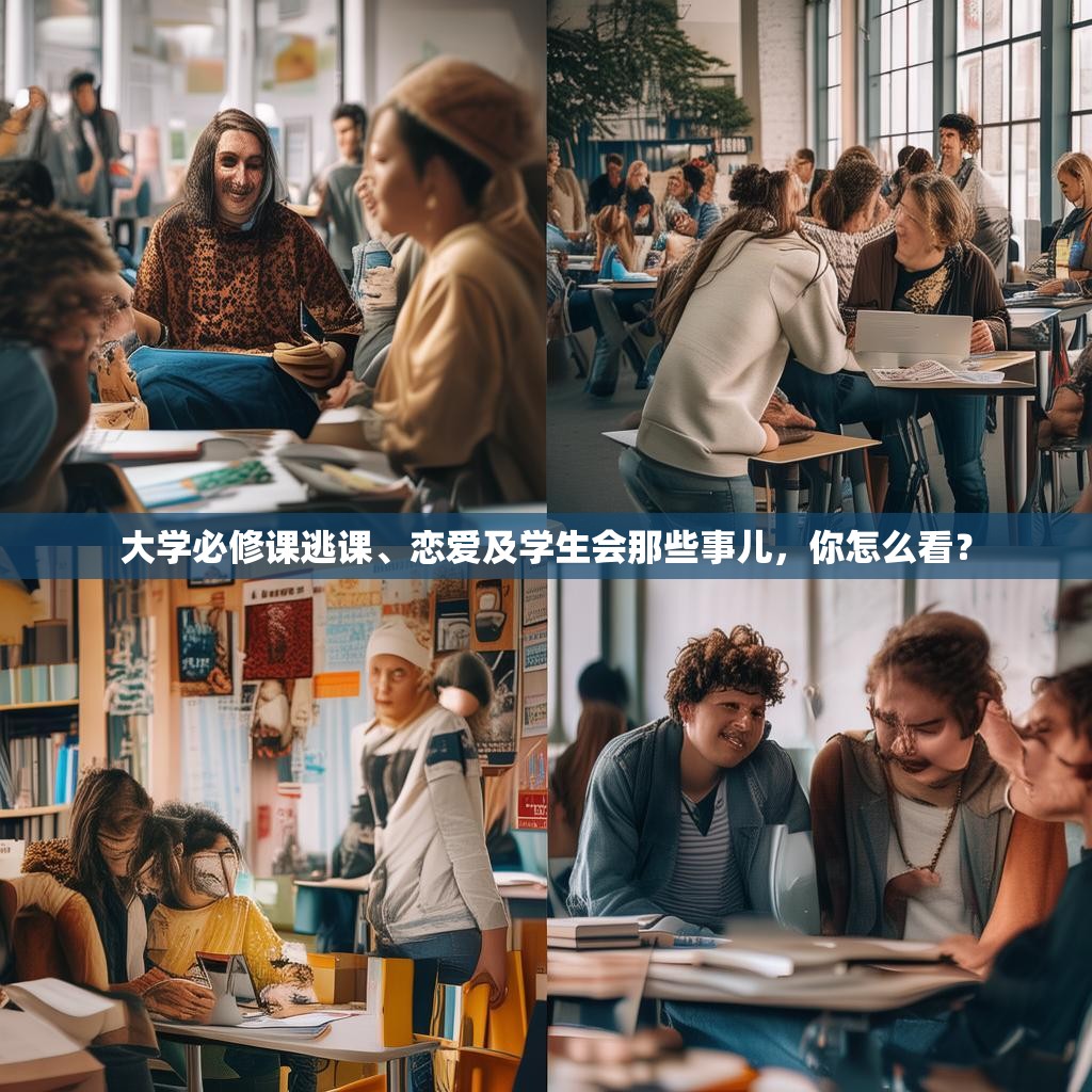 大学必修课逃课、恋爱及学生会那些事儿，你怎么看？