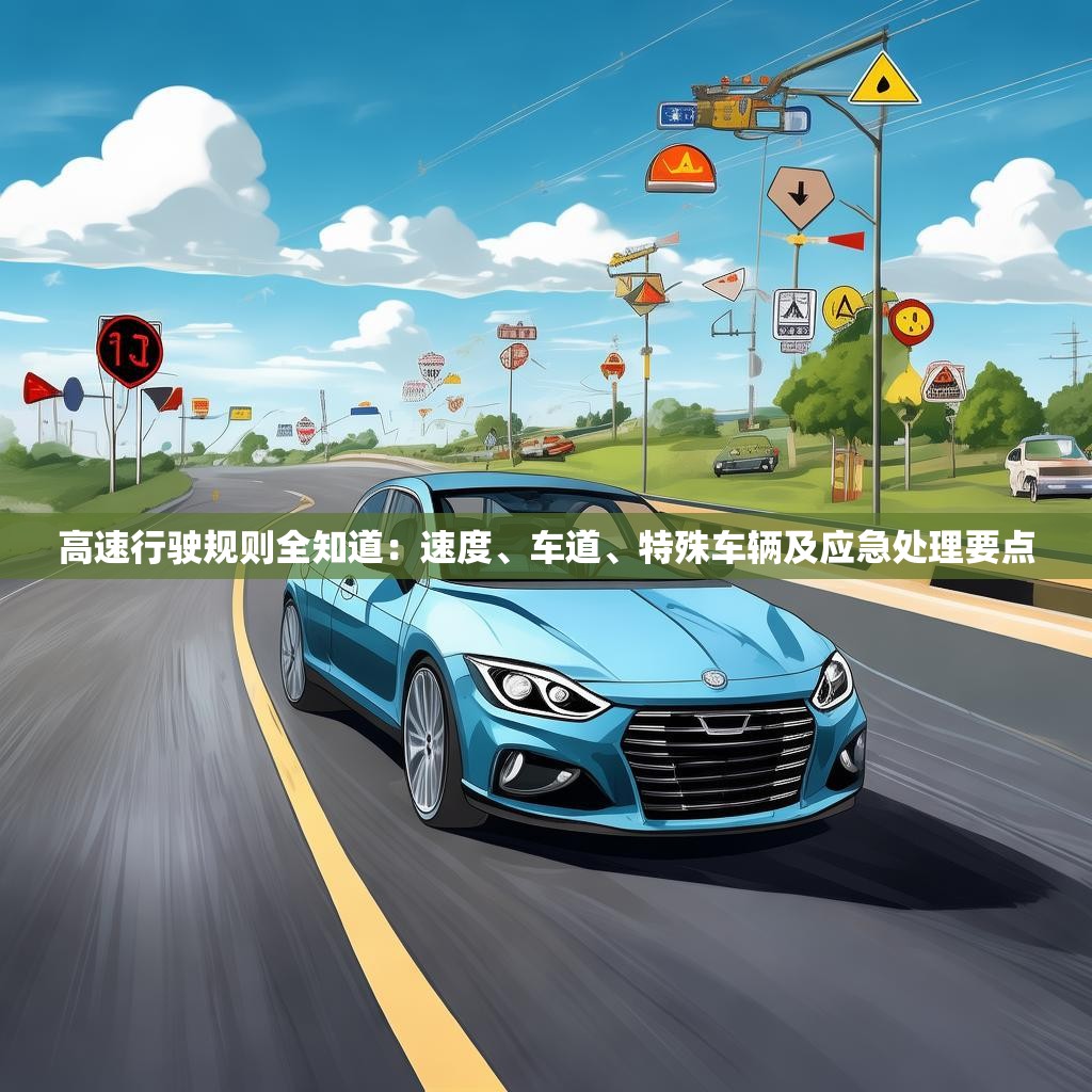 高速行驶规则全知道：速度、车道、特殊车辆及应急处理要点