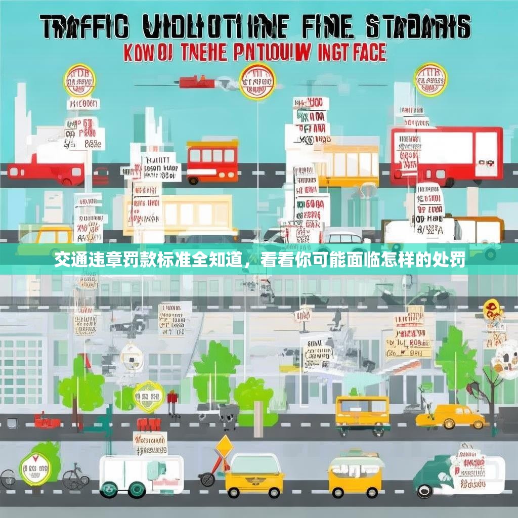 交通违章罚款标准全知道，看看你可能面临怎样的处罚