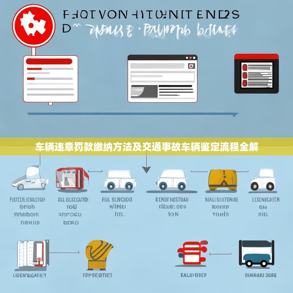 车辆违章罚款缴纳方法及交通事故车辆鉴定流程全解