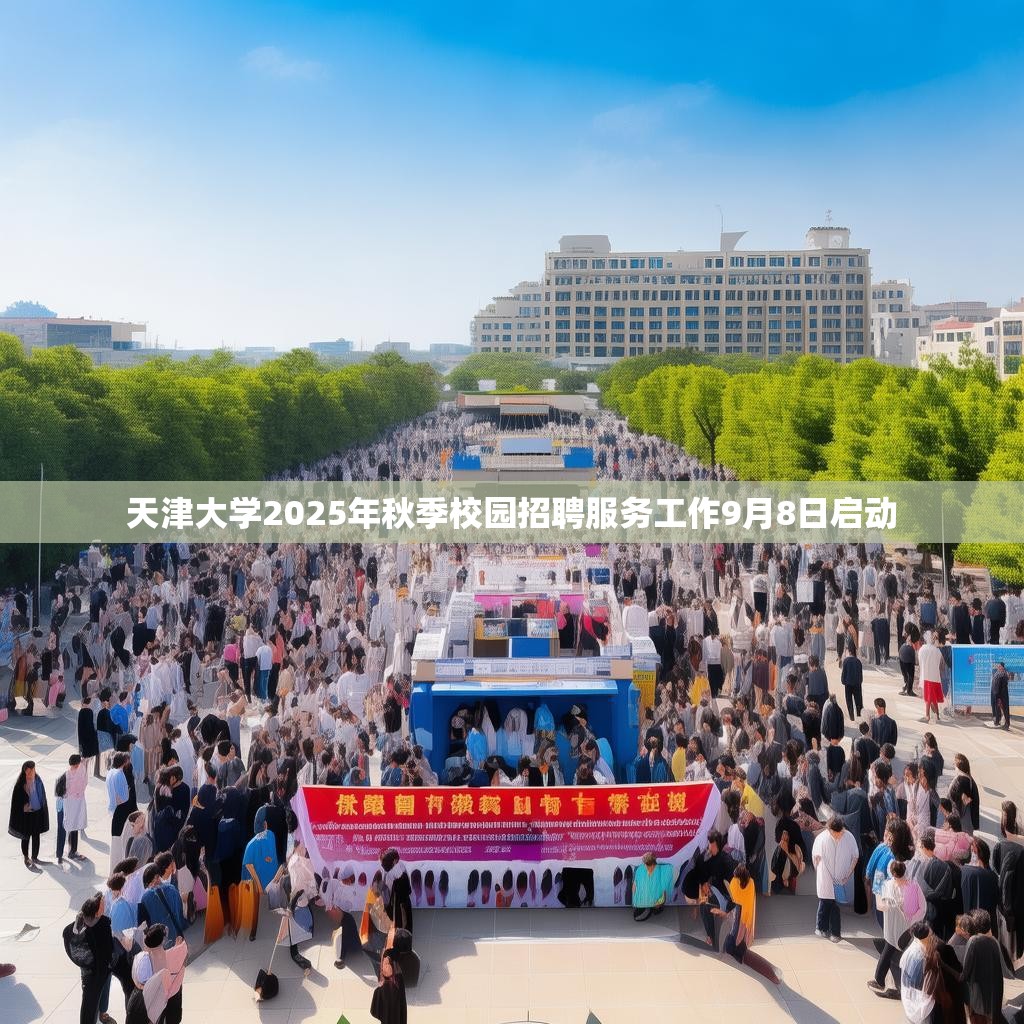 天津大学2025年秋季校园招聘服务工作9月8日启动