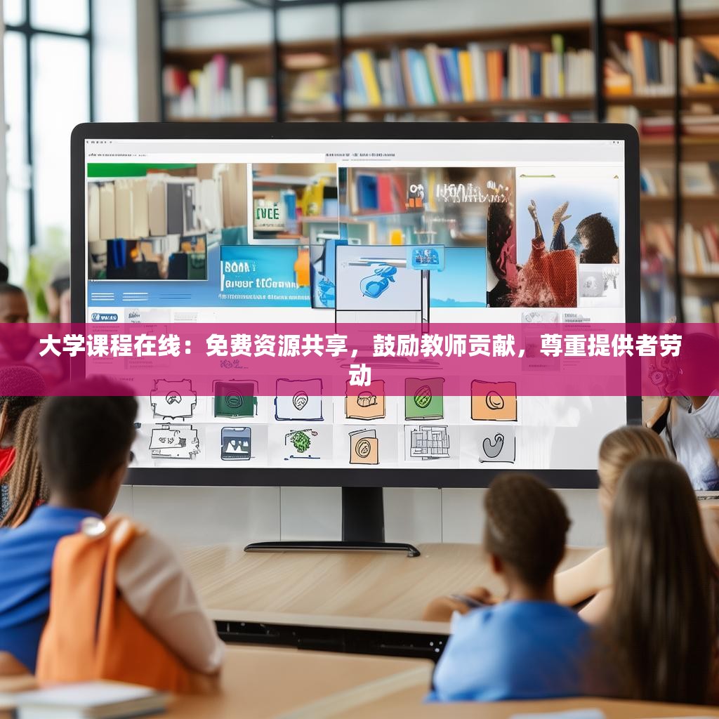 大学课程在线：免费资源共享，鼓励教师贡献，尊重提供者劳动