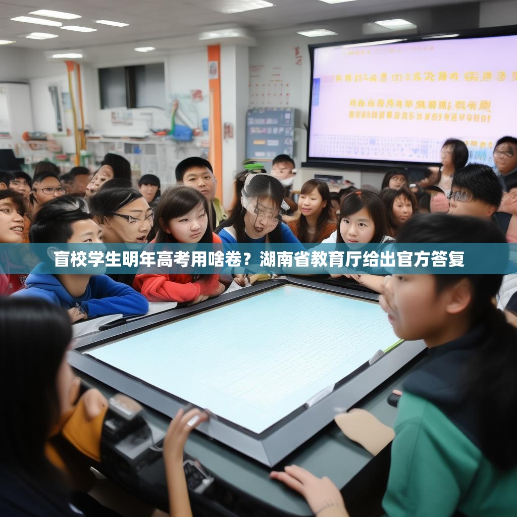 盲校学生明年高考用啥卷？湖南省教育厅给出官方答复