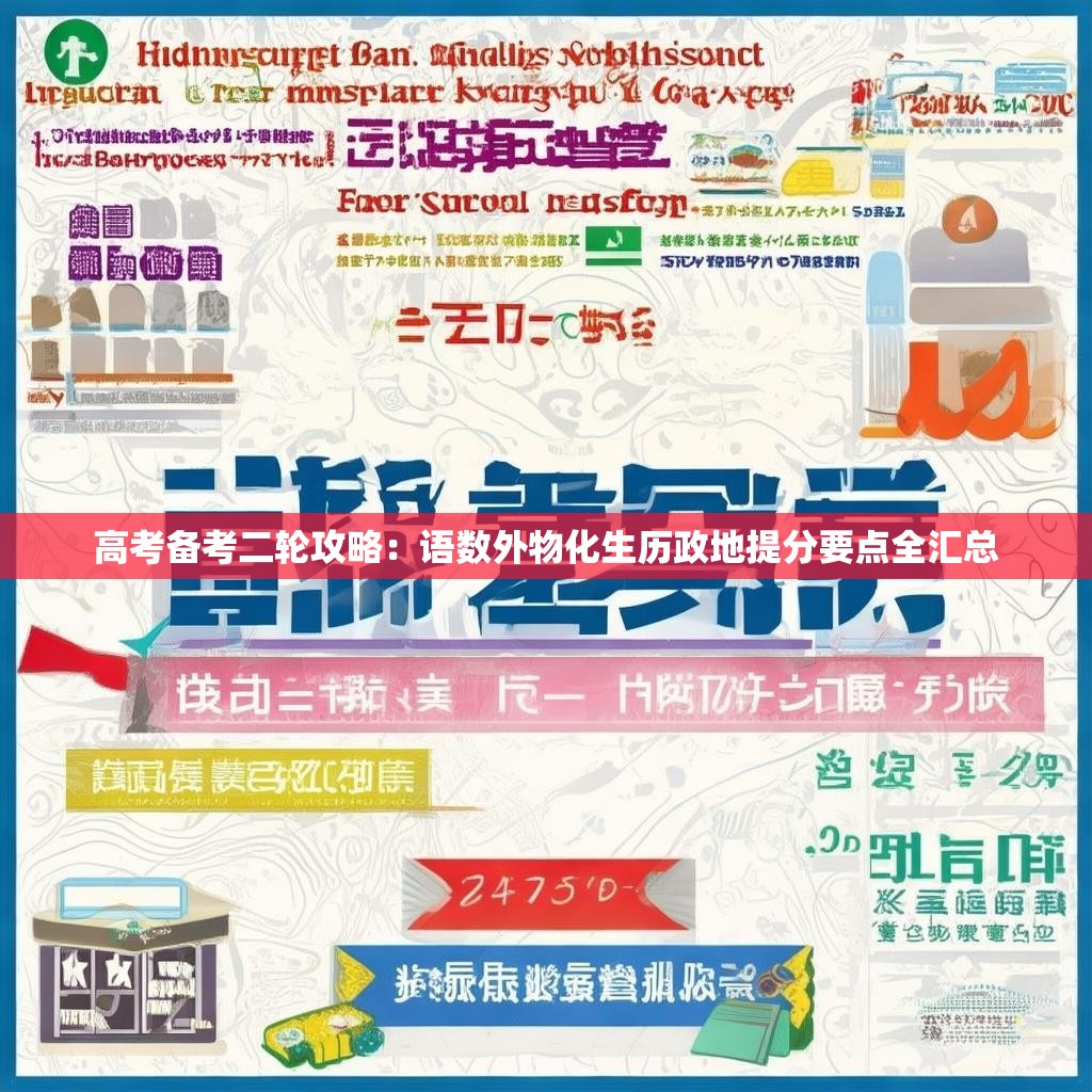 高考备考二轮攻略：语数外物化生历政地提分要点全汇总
