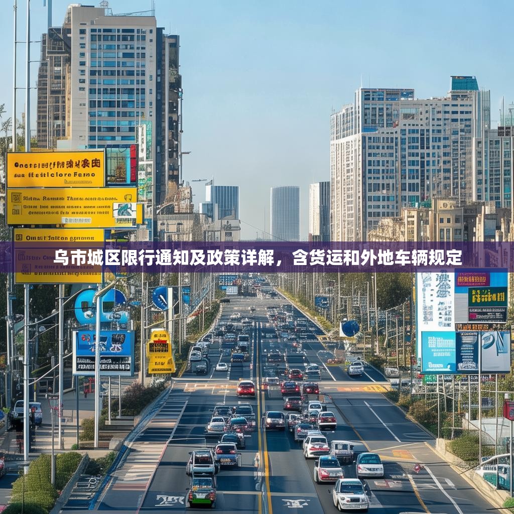 乌市城区限行通知及政策详解，含货运和外地车辆规定
