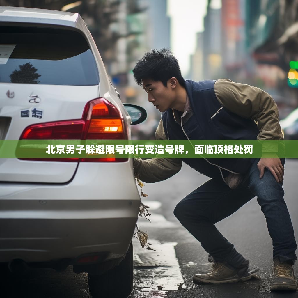 北京男子躲避限号限行变造号牌，面临顶格处罚