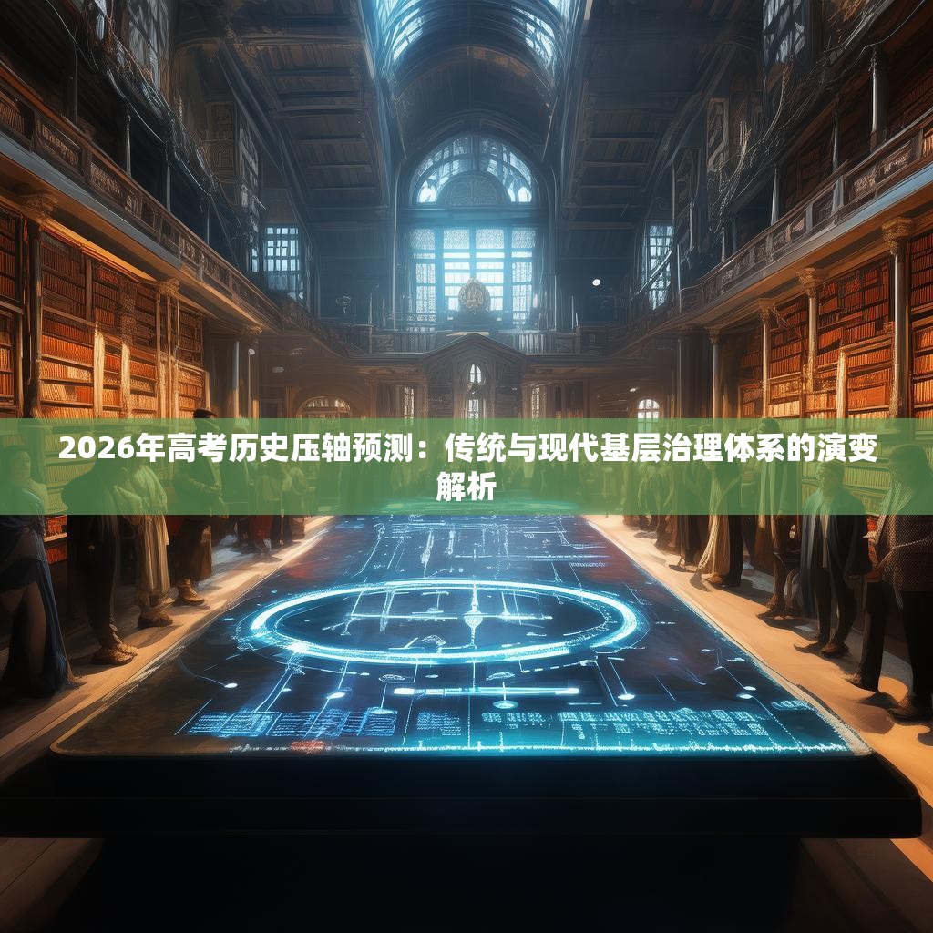 2026年高考历史压轴预测：传统与现代基层治理体系的演变解析