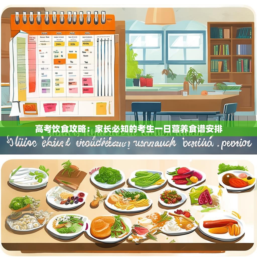 高考饮食攻略：家长必知的考生一日营养食谱安排
