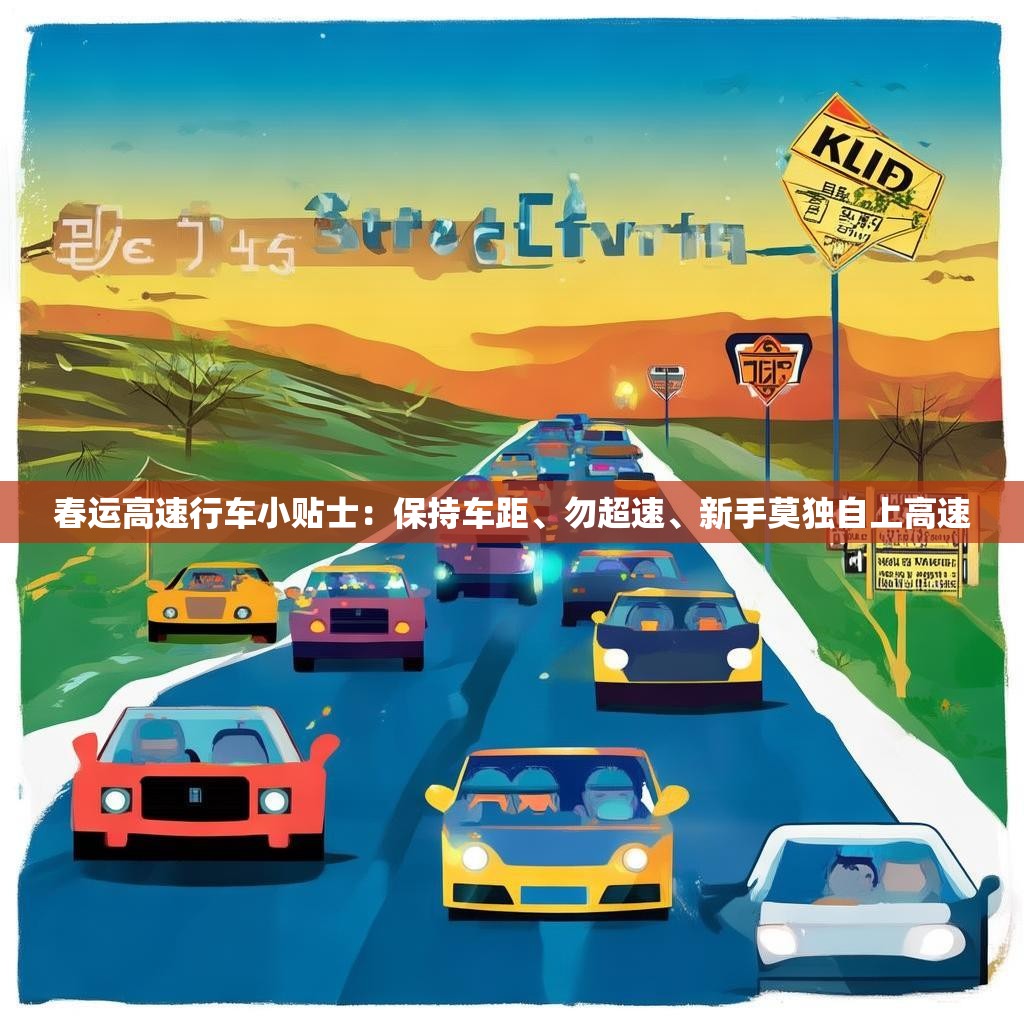 春运高速行车小贴士：保持车距、勿超速、新手莫独自上高速