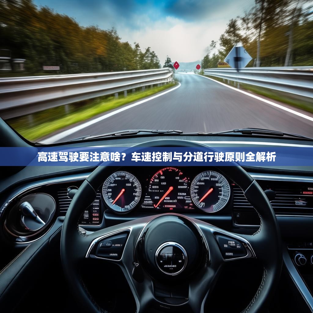 高速驾驶要注意啥？车速控制与分道行驶原则全解析