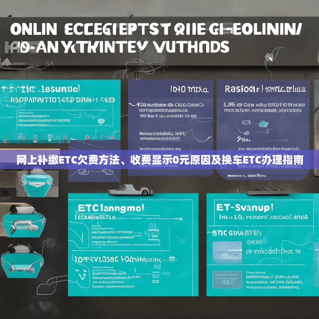 网上补缴ETC欠费方法、收费显示0元原因及换车ETC办理指南