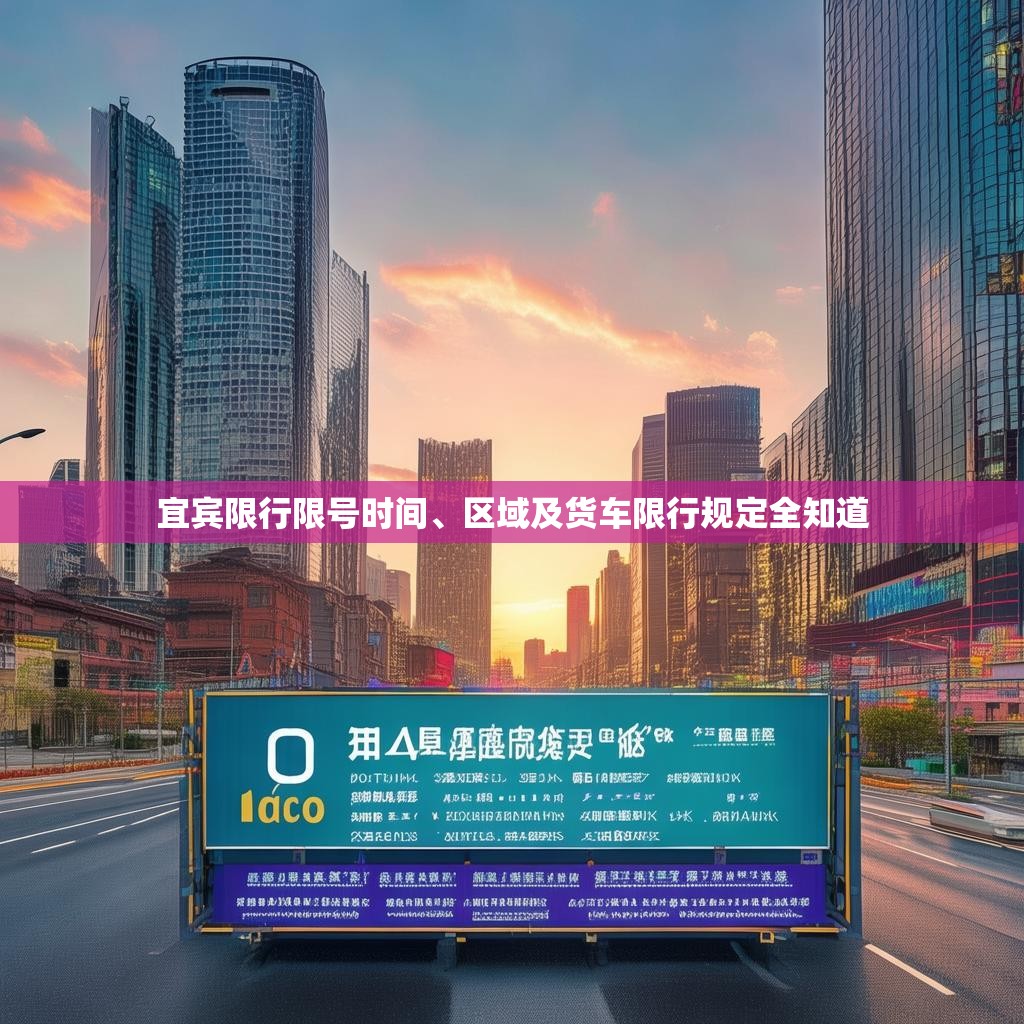 宜宾限行限号时间、区域及货车限行规定全知道