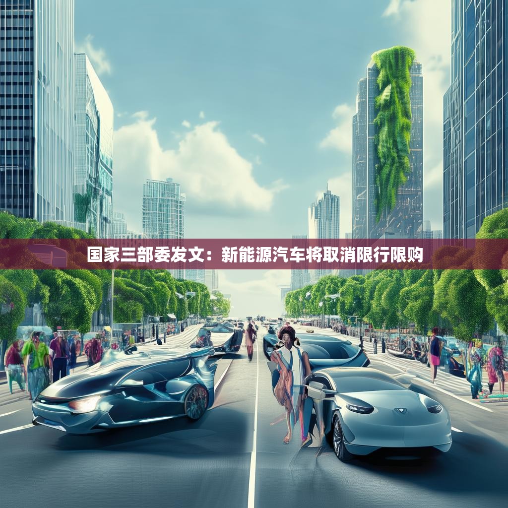 国家三部委发文：新能源汽车将取消限行限购