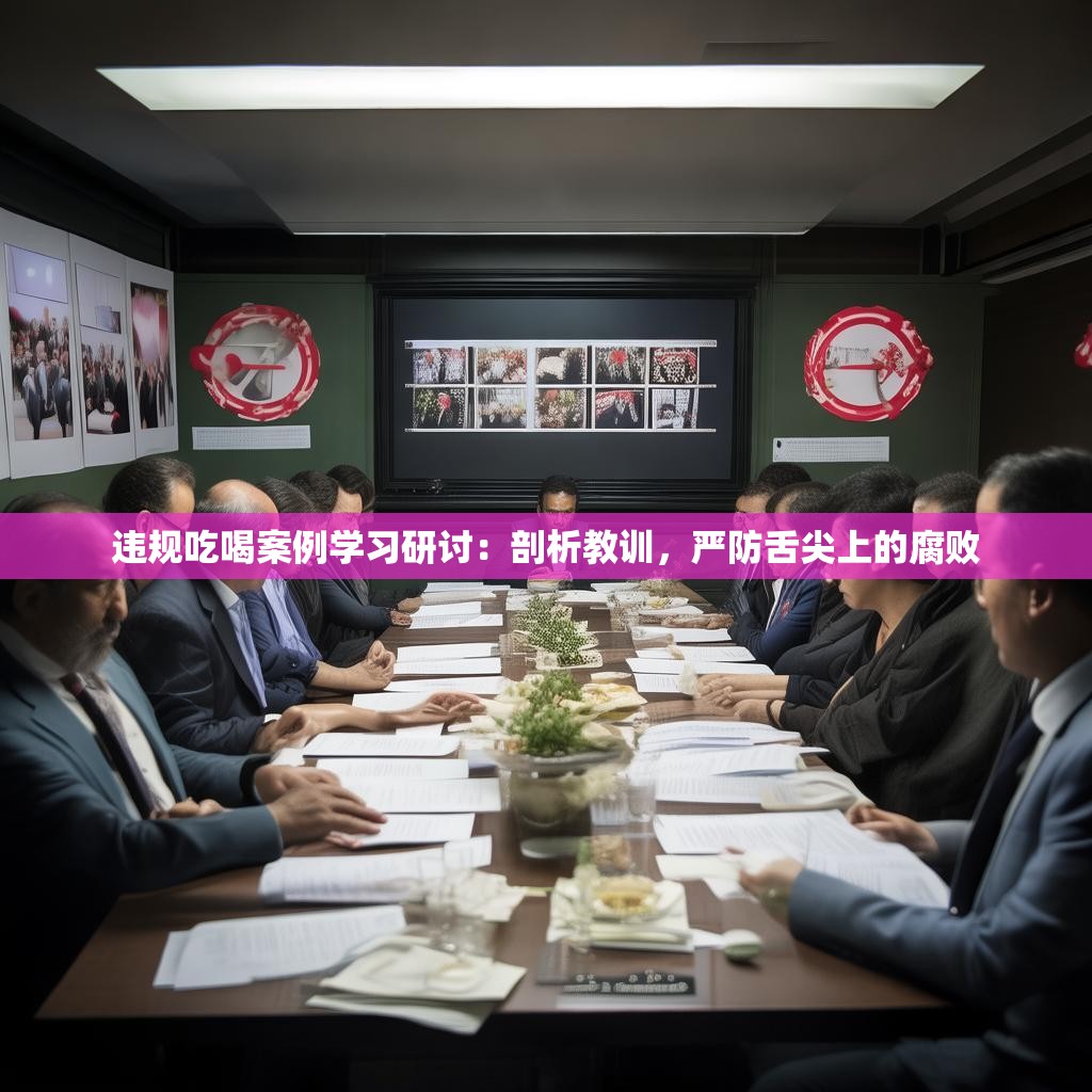 违规吃喝案例学习研讨：剖析教训，严防舌尖上的腐败