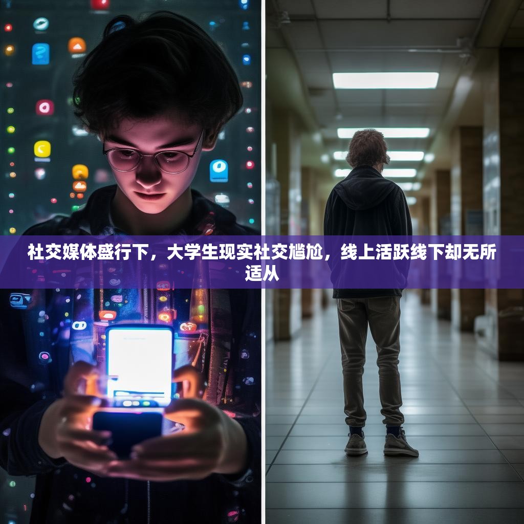社交媒体盛行下，大学生现实社交尴尬，线上活跃线下却无所适从