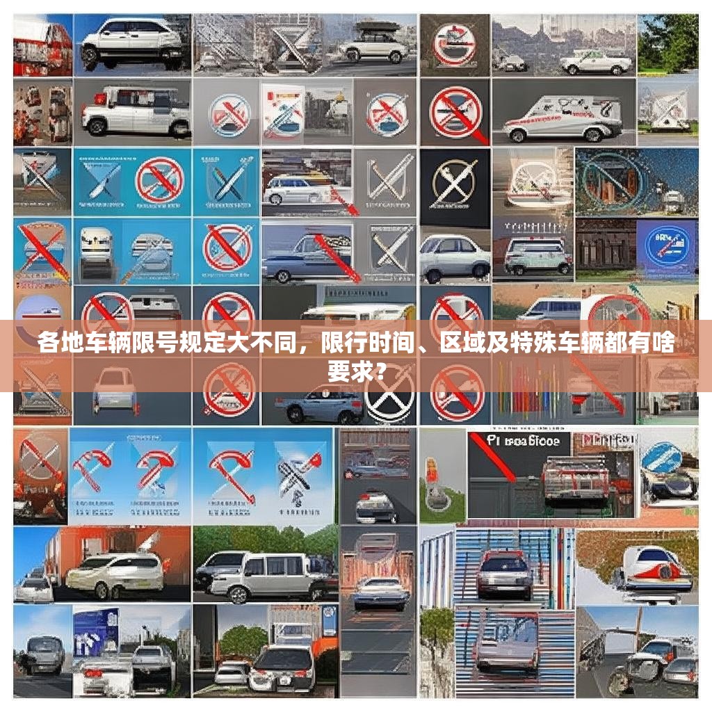 各地车辆限号规定大不同，限行时间、区域及特殊车辆都有啥要求？