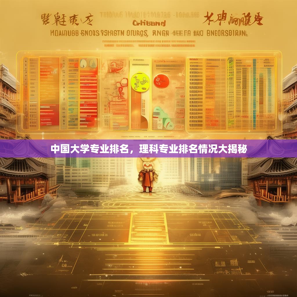 中国大学专业排名，理科专业排名情况大揭秘
