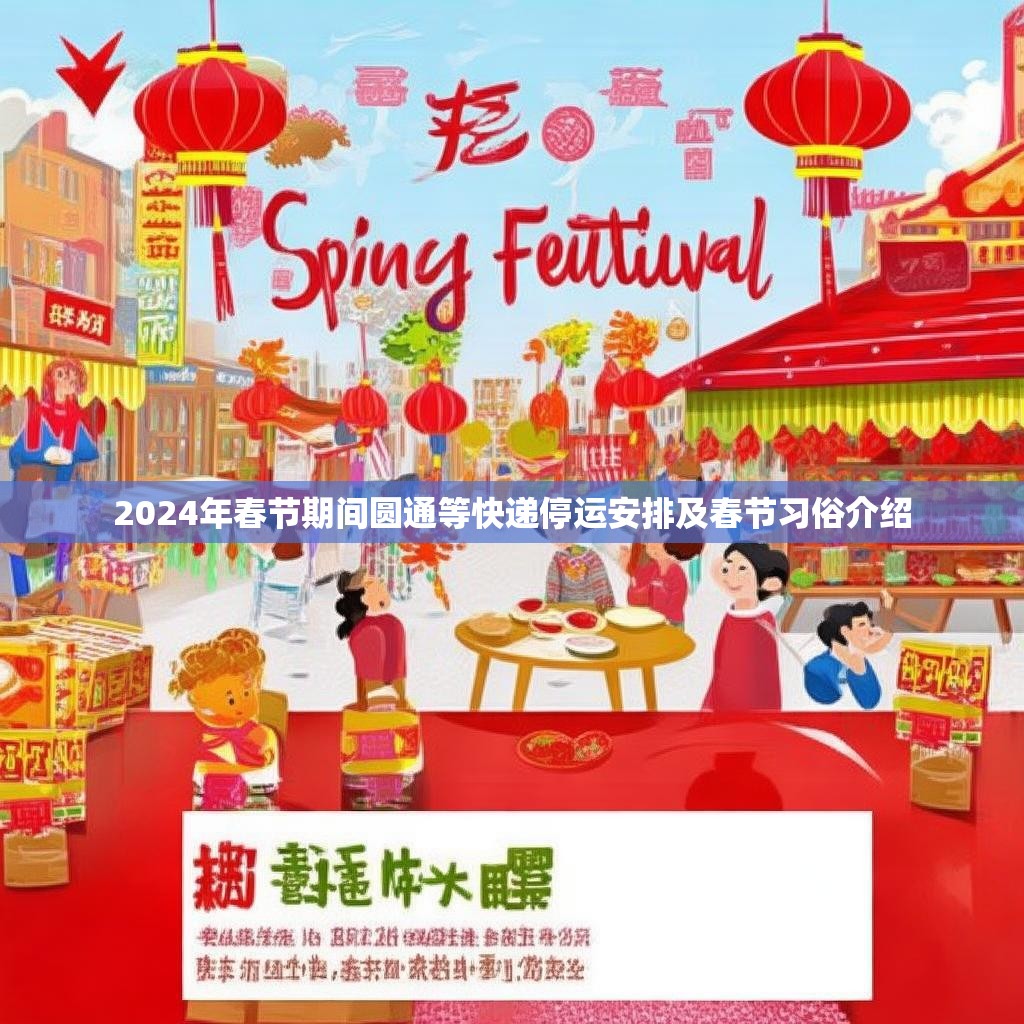 2024年春节期间圆通等快递停运安排及春节习俗介绍