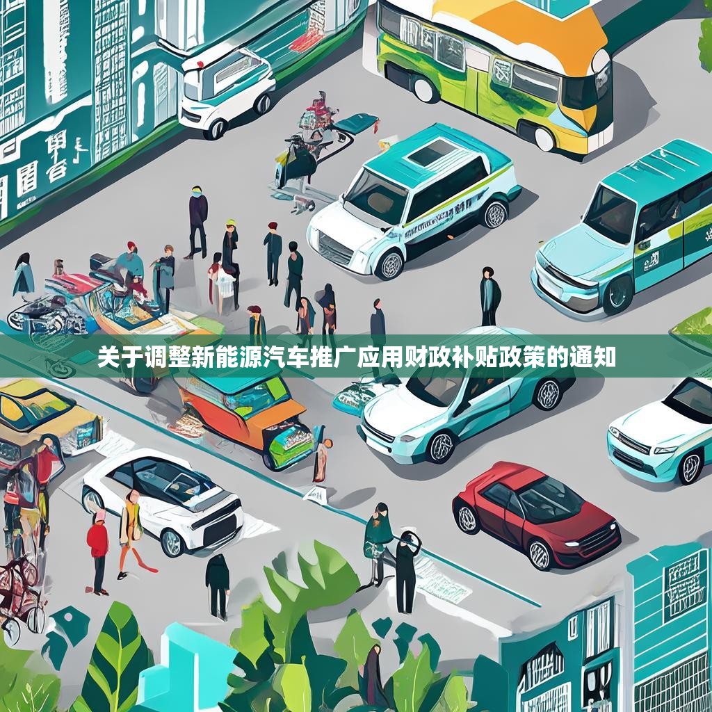 关于调整新能源汽车推广应用财政补贴政策的通知