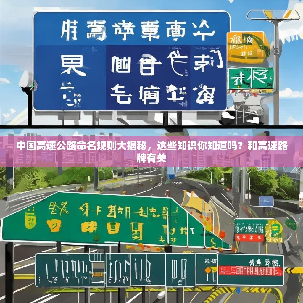 中国高速公路命名规则大揭秘，这些知识你知道吗？和高速路牌有关