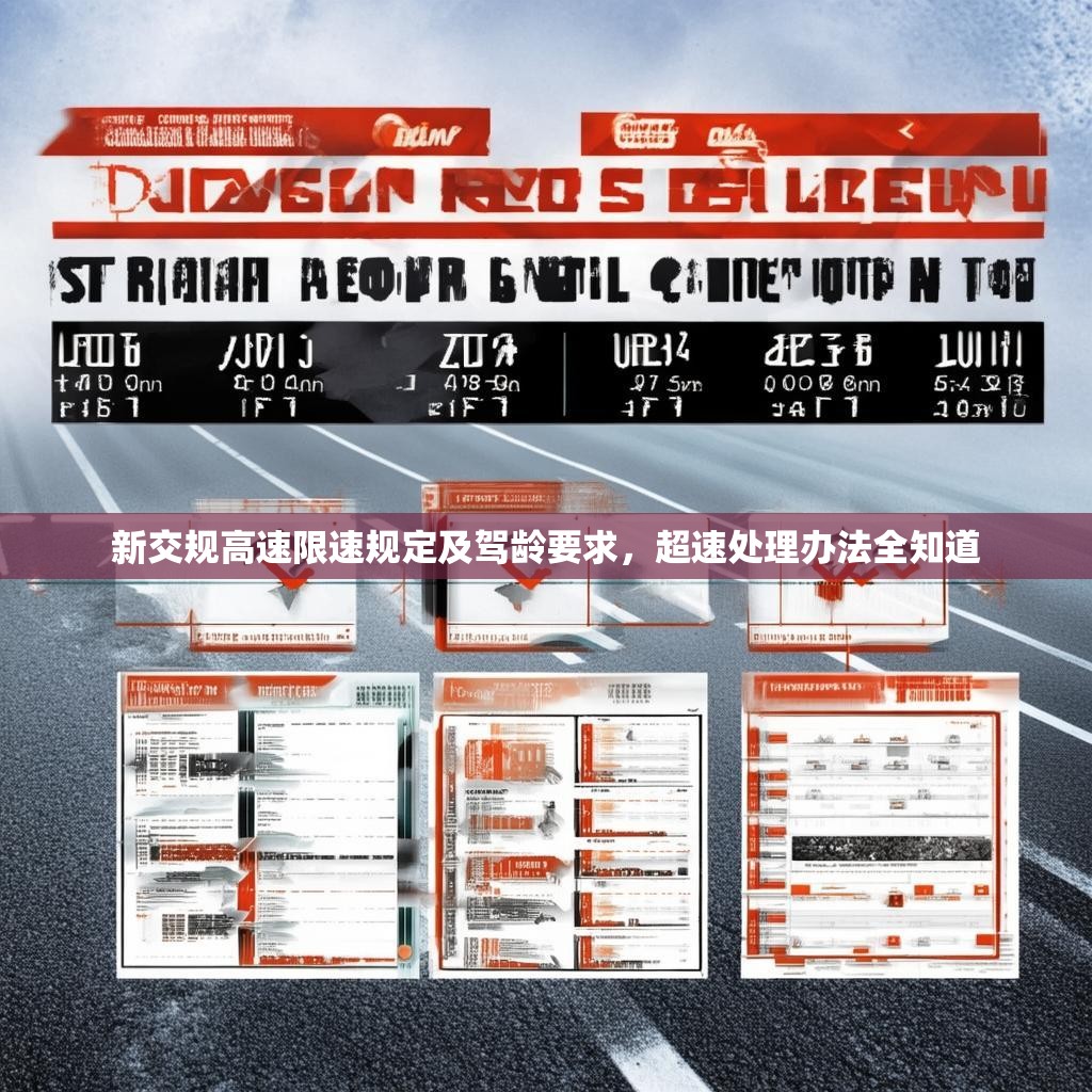新交规高速限速规定及驾龄要求，超速处理办法全知道