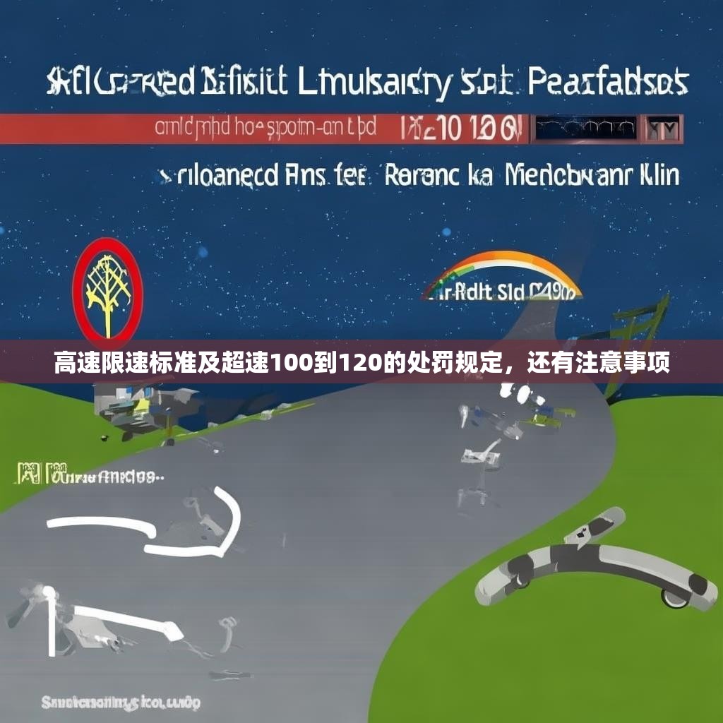 高速限速标准及超速100到120的处罚规定，还有注意事项