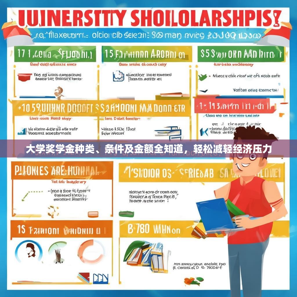 大学奖学金种类、条件及金额全知道，轻松减轻经济压力