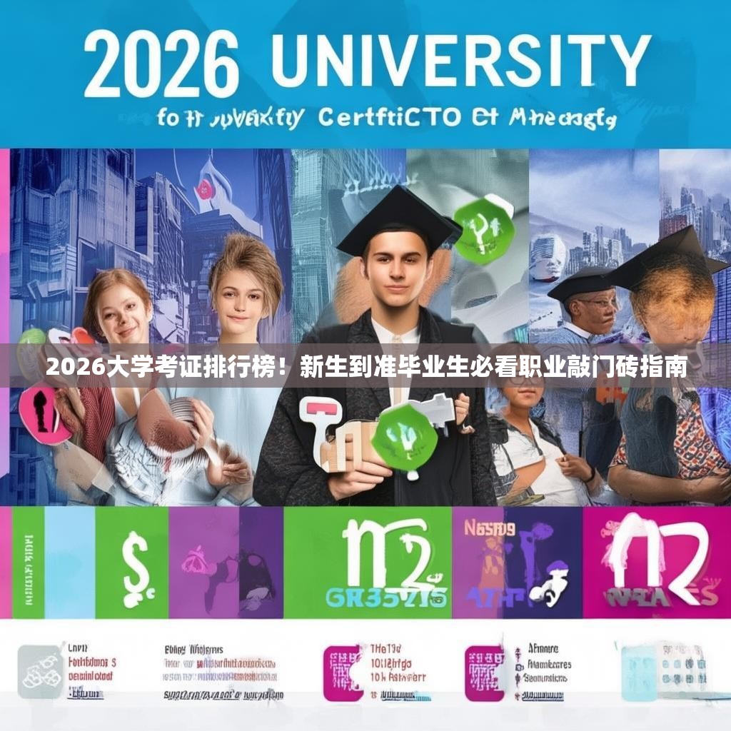 2026大学考证排行榜！新生到准毕业生必看职业敲门砖指南