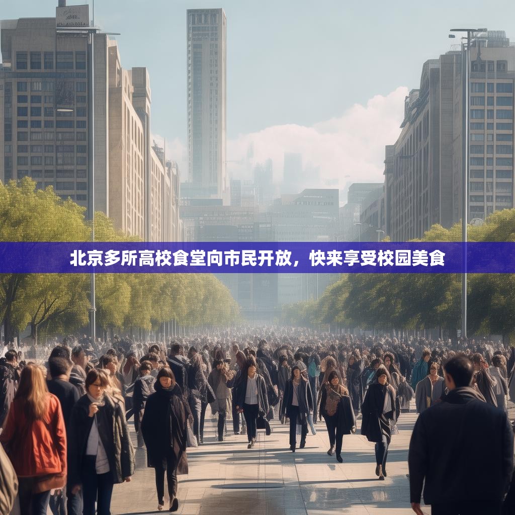 北京多所高校食堂向市民开放，快来享受校园美食
