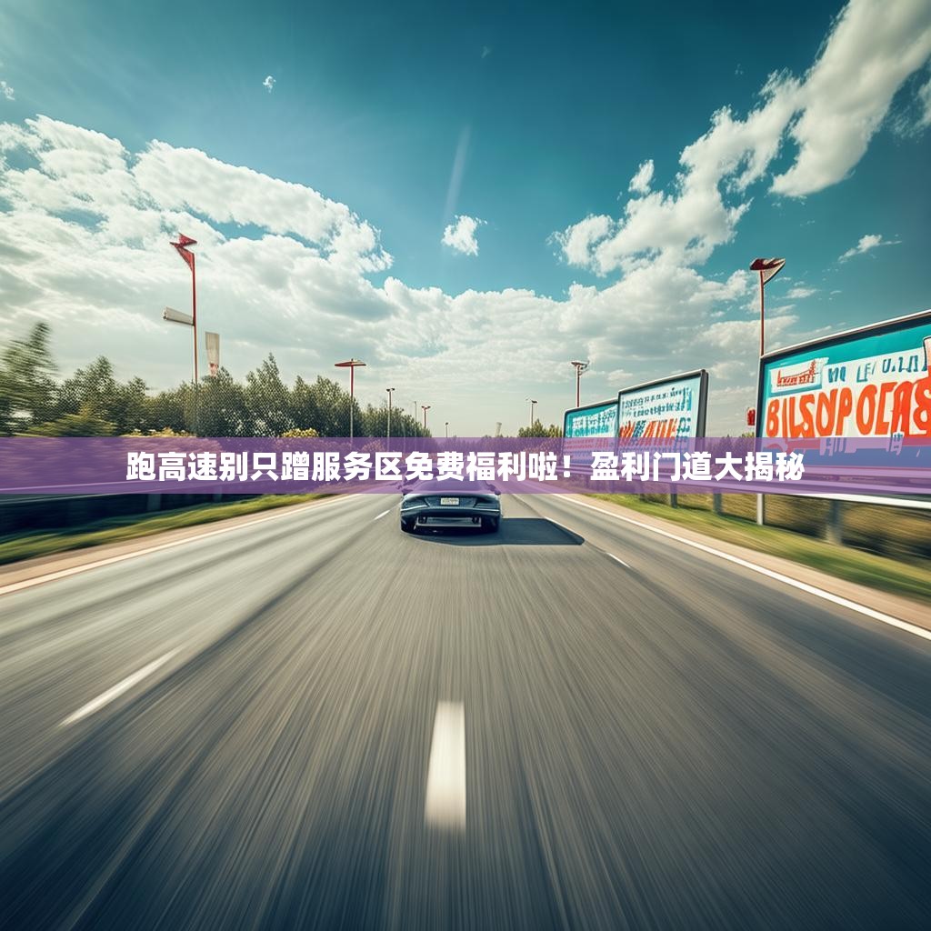 跑高速别只蹭服务区免费福利啦！盈利门道大揭秘