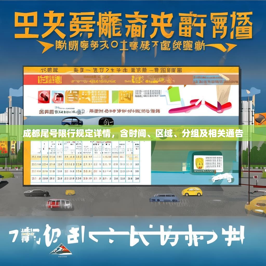 成都尾号限行规定详情，含时间、区域、分组及相关通告
