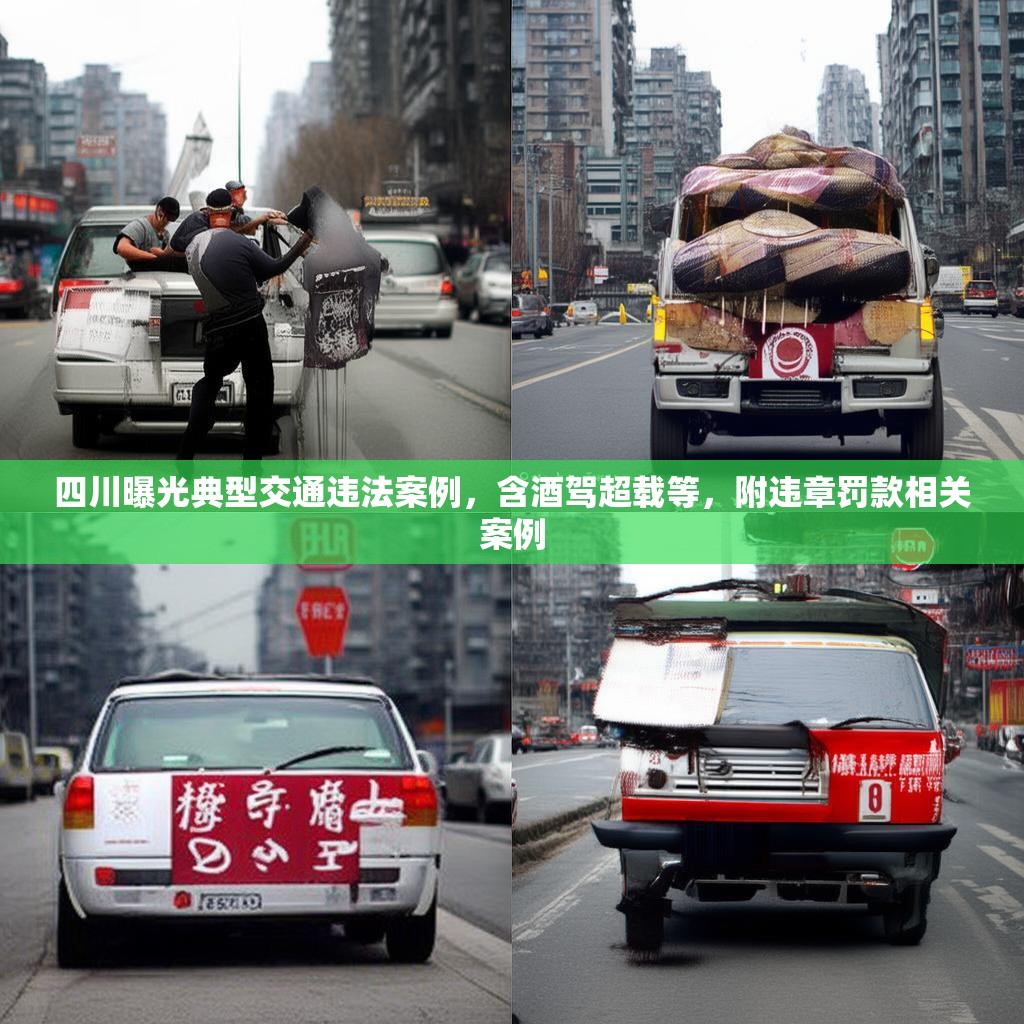 四川曝光典型交通违法案例，含酒驾超载等，附违章罚款相关案例