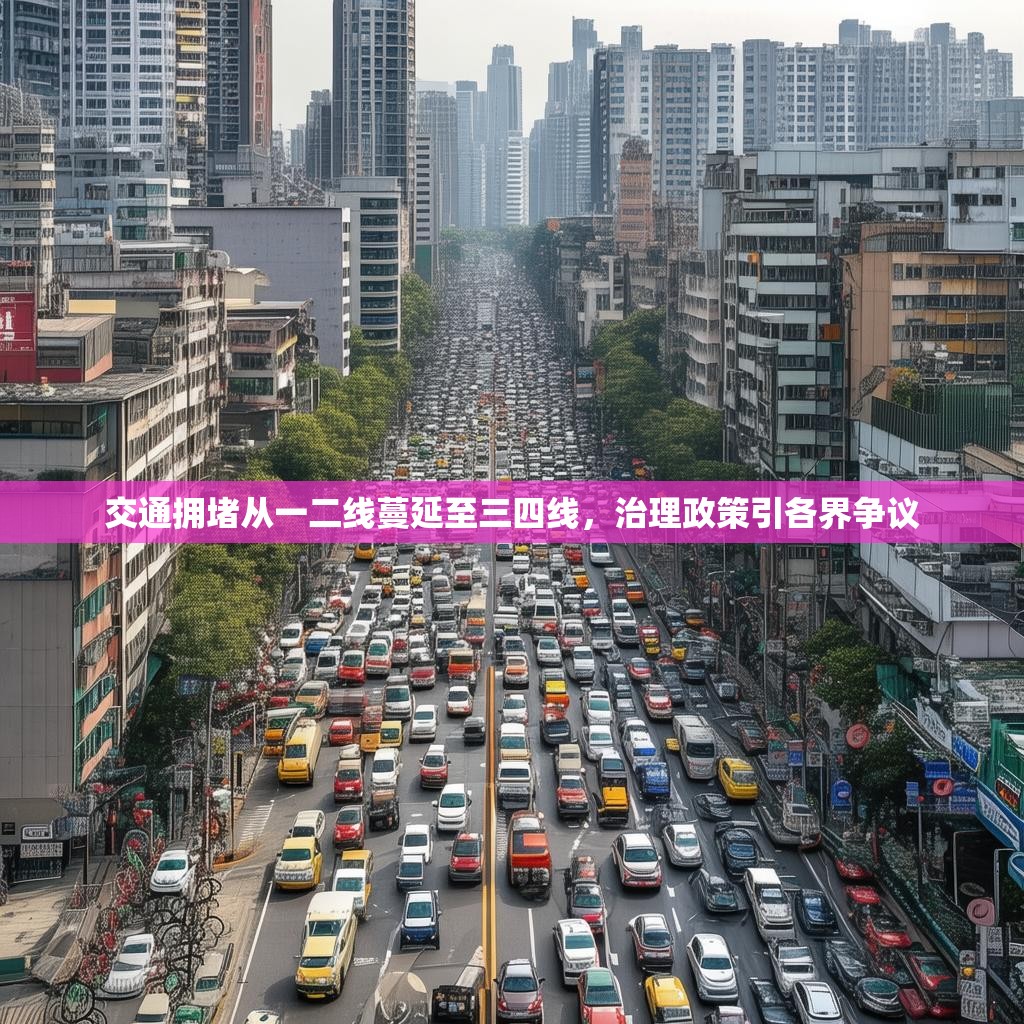 交通拥堵从一二线蔓延至三四线，治理政策引各界争议