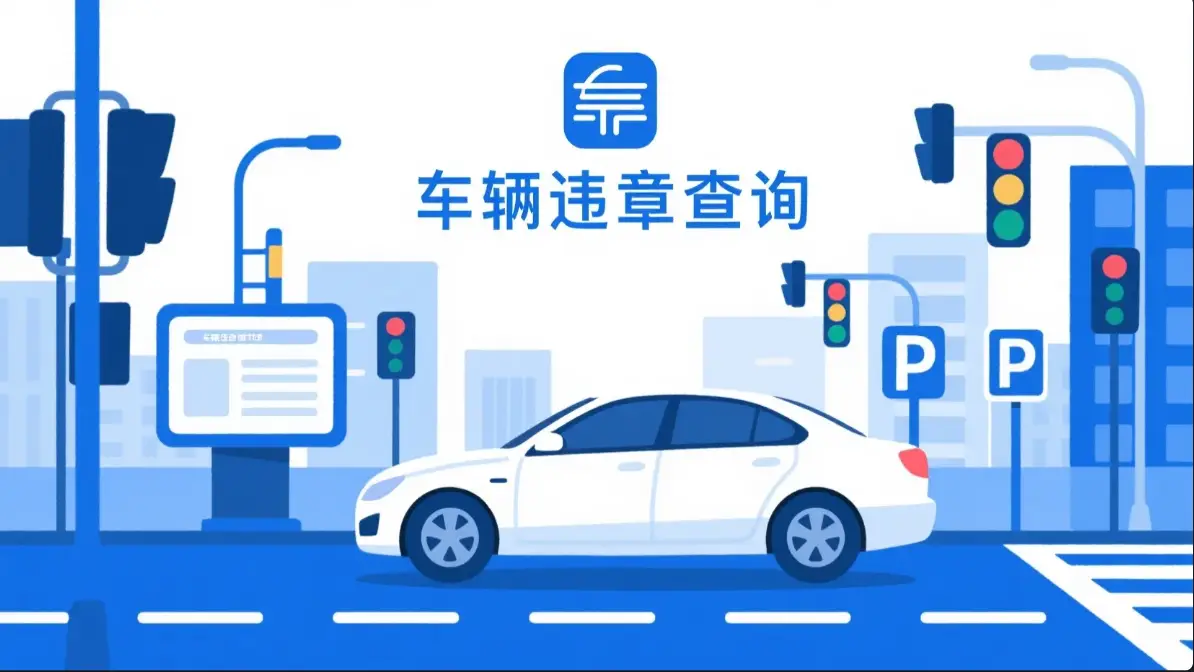 2025年车辆违章查询新方法！4个官方渠道超便捷准确