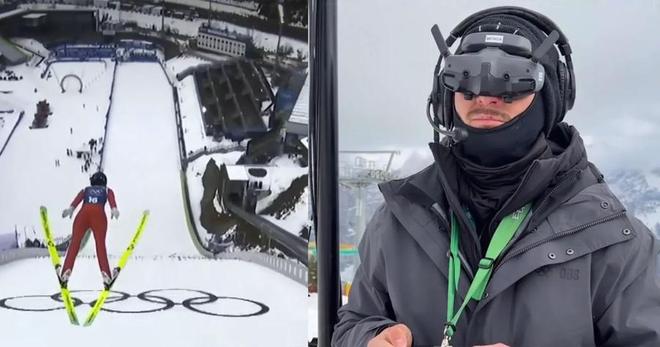 冬奥会转播_冬奥会无人机摄像机_米兰科尔蒂纳冬奥会转播技术