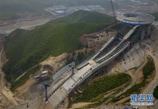 （体育）（15）探访2022北京冬奥会场馆建设现场