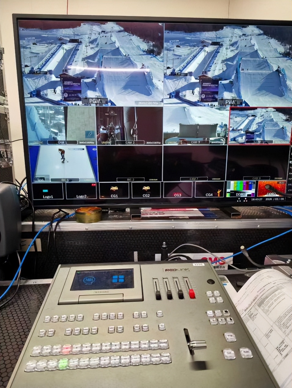 瑞得霖科米兰冬奥会8K转播_冬奥会转播_北京超高清视听科技创新