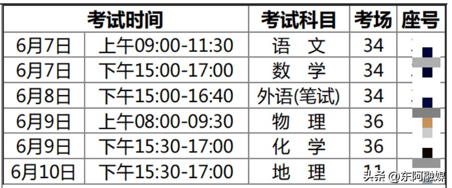 高考准考证考点地址信息_高考考场_高考考点考场安排详解